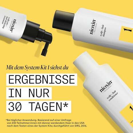 Anti-haaruitval Kuur Nioxin Loyalty Kit System 1 3 Onderdelen 3