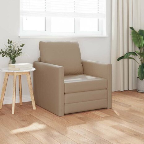 Slaapbank Cappuccino 74 x 77 x 81 cm Fluweel 1