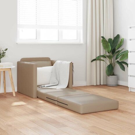 Slaapbank Cappuccino 74 x 77 x 81 cm Fluweel 3