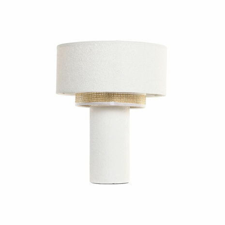 Bureaulamp Home ESPRIT Wit Natuurlijk 50 W 220 V 1