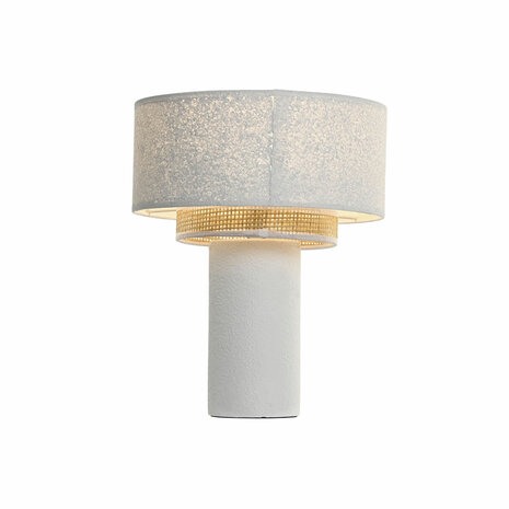 Bureaulamp Home ESPRIT Wit Natuurlijk 50 W 220 V 3