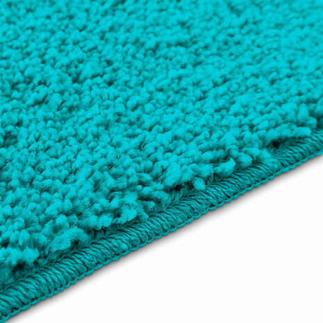 Antislip Badmat Turquoise 50 x 80 cm PP 7