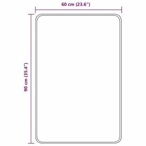 Antislip Badmat Groen 60 x 90 cm PP 9