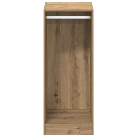 Kledingkast met plank artisanaal eikenkleurig 41 x 48 x 102 cm 5