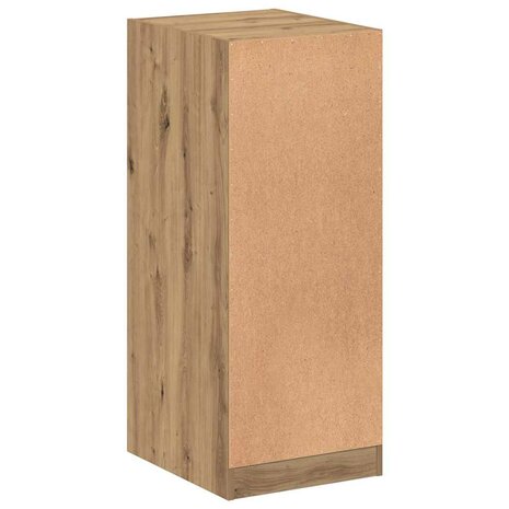 Kledingkast met plank artisanaal eikenkleurig 41 x 48 x 102 cm 7