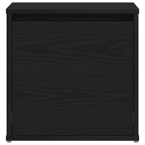 Ladekast met lade Zwart Eiken 40,5 x 40 x 40 cm Bewerkt hout 6