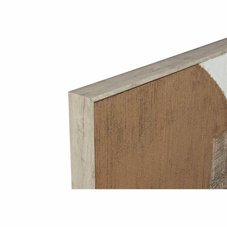 Schilderij Home ESPRIT Bruin Zwart Abstract Stads 82 x 4,5 x 102 cm (2 Stuks) 2