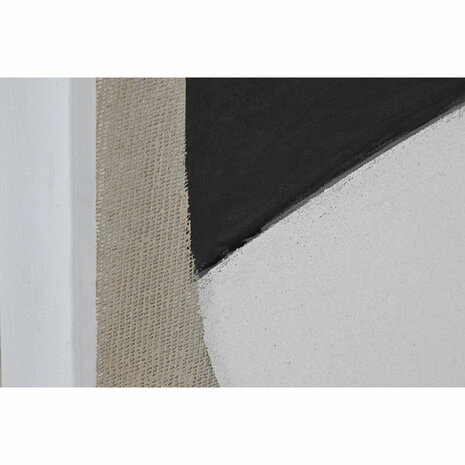 Schilderij Home ESPRIT Bruin Zwart Abstract Stads 82 x 3,8 x 102 cm (2 Stuks) 3