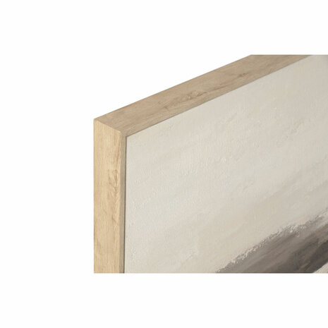 Schilderij Home ESPRIT Wit Beige Abstract Modern 142,5 X 4,5 X 72,5 CM (2 Stuks) 2