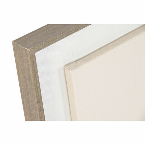 Schilderij Home ESPRIT Wit Beige Abstract Stads 100 x 4 x 50 cm (2 Stuks) 2