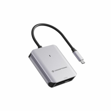 Kaartlezer Conceptronic 3 en 1 USB 3.2 Gen 2 Grijs 3