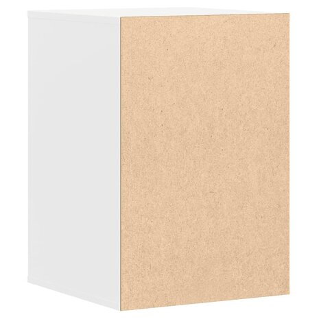 Ladekast 40x41x58 cm bewerkt hout wit 7