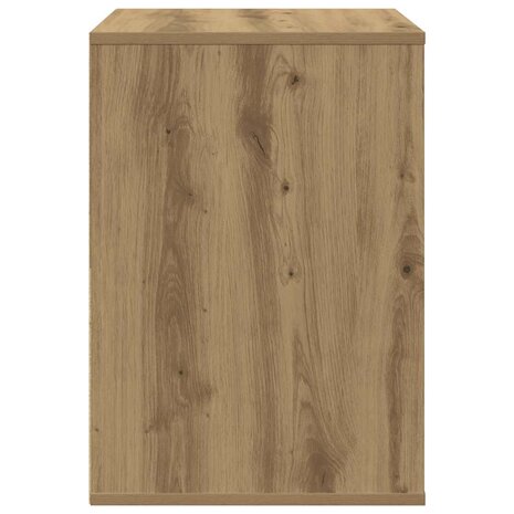 Ladekast 40x41x58 cm bewerkt hout artisanaal eikenkleurig 6