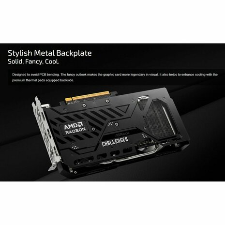 Videokaart ASRock RX9060XT CL 16GO GDDR6 RADEON RX 9060 XT 16 GB 8