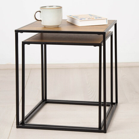 Kapstok Max Home Ijzer Hout MDF (2 Stuks) 5