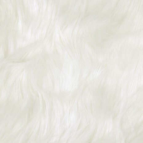 Nep Schapenvacht Tapijt Tafalla Wit 120 x 120 cm Polyester 9