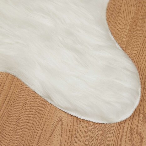 Nep Schapenvacht Tapijt Tafalla Wit 60 x 90 cm Polyester 7