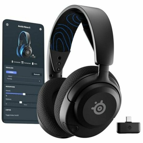 Hoofdtelefoon met microfoon SteelSeries Arctis Nova 5P Zwart 5