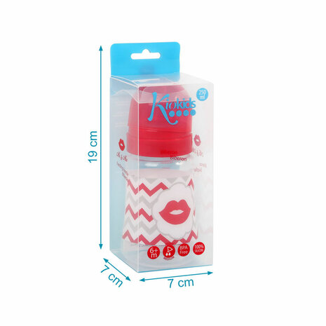 Babyfles 250 ml Rood 4