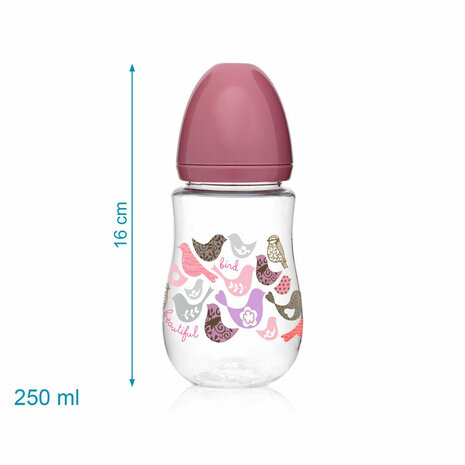 Babyfles 250 ml Roze 3