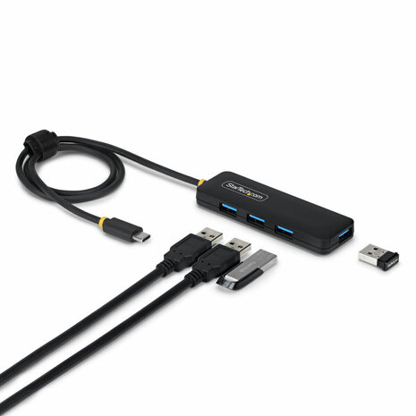 USB-HUB Startech H5C4A-USB-HUB-2 Zwart 1