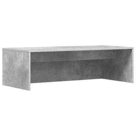 Aan de muur bevestigd bureau Beton Grijs 100 x 45 x 30 cm 2