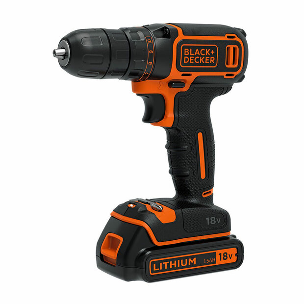 Schroefboormachine Black &amp; Decker BDCDC18 1