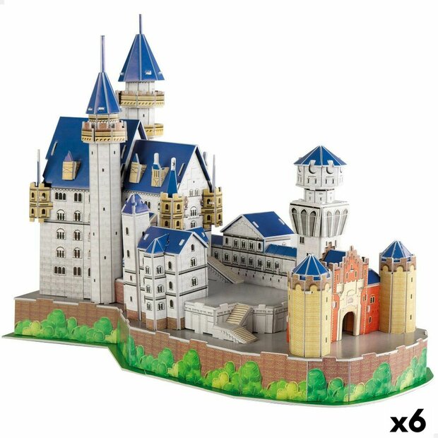 3D puzzel Colorbaby New Swan Castle 95 Onderdelen 43,5 x 33 x 18,5 cm (6 Stuks) 1