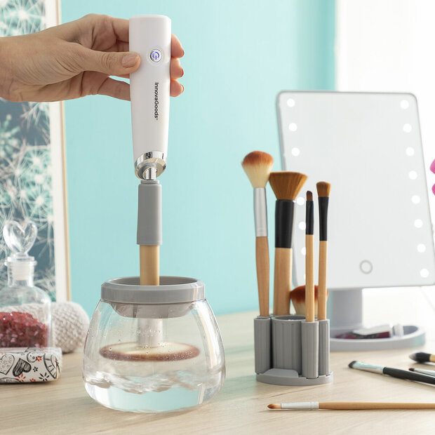 Automatische Make-up borstelreiniger en -droger Maklin InnovaGoods 1