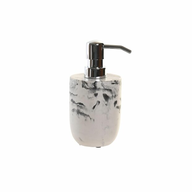 Zeepdispenser DKD Home Decor Zwart Cement Wit 1