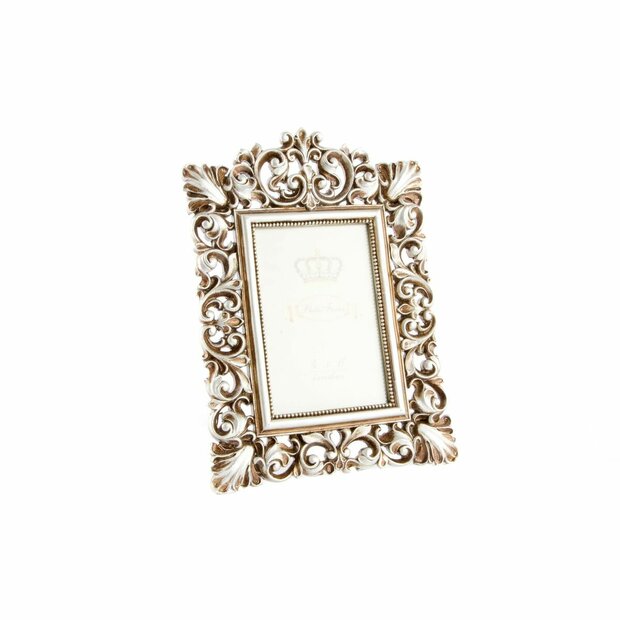 Fotolijsten DKD Home Decor 18 x 2 x 25 cm Gouden Hars Shabby Chic 1