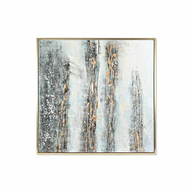 Schilderij DKD Home Decor Abstract Stads 131 x 4 x 131 cm 1