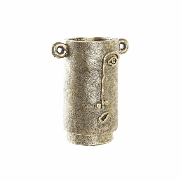 Vaas DKD Home Decor Gezicht Gouden Modern (29 x 19,5 x 36 cm) 1