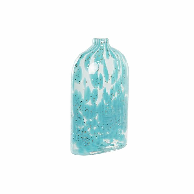 Vaas DKD Home Decor Blauw Kristal Mediterrane 12 x 7,5 x 21,5 cm 1