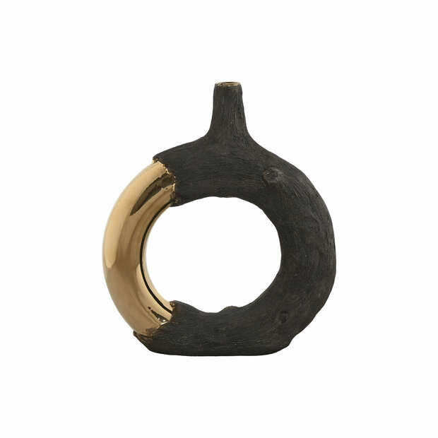 Vaas Home ESPRIT Bruin Gouden Keramiek Modern 29 x 9 x 33 cm 1