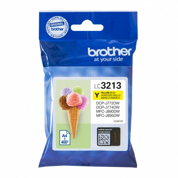 Originele inktcartridge Brother LC-3213Y Geel 1