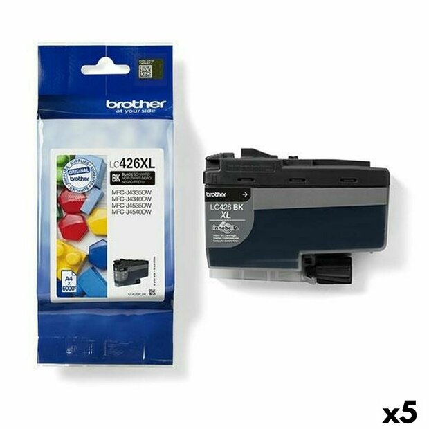 Originele inktcartridge Brother MFC-J4340DW J4540DWXL J4540DW Zwart (5 Stuks) 1