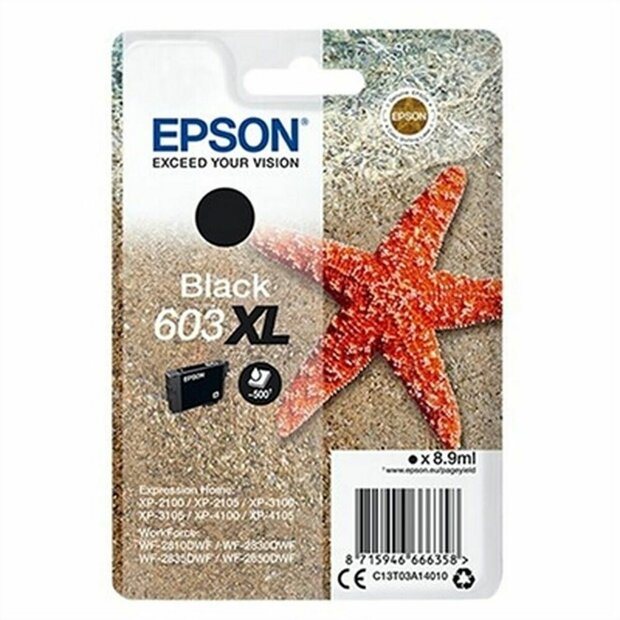 Originele inktcartridge Epson 603XL Zwart 1