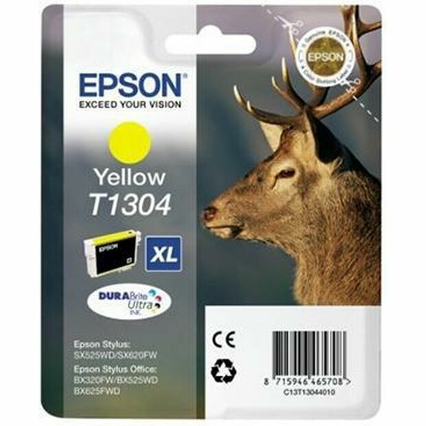 Originele inktcartridge Epson T1304 Geel 1