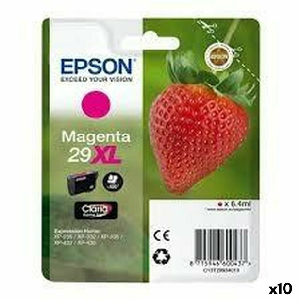 Originele inktcartridge Epson 29 XL Magenta (10 Stuks) 1
