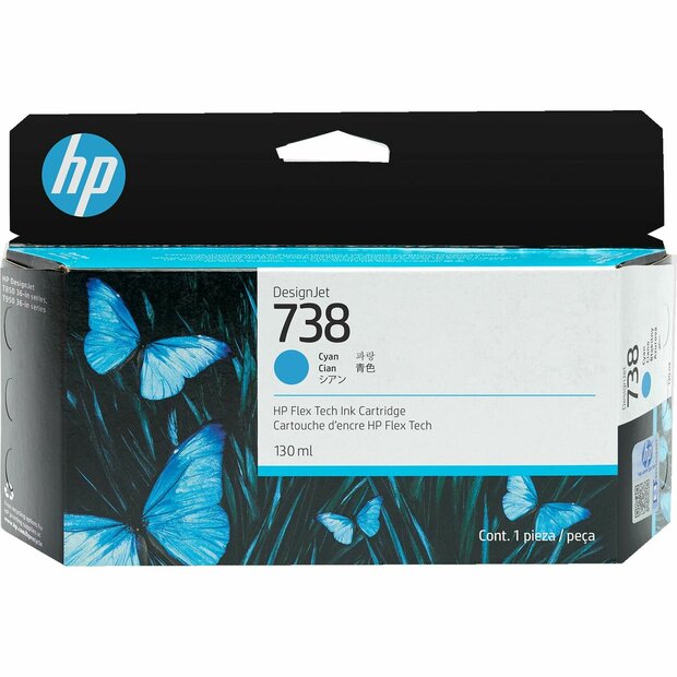 Originele inktcartridge HP Cyaan 1