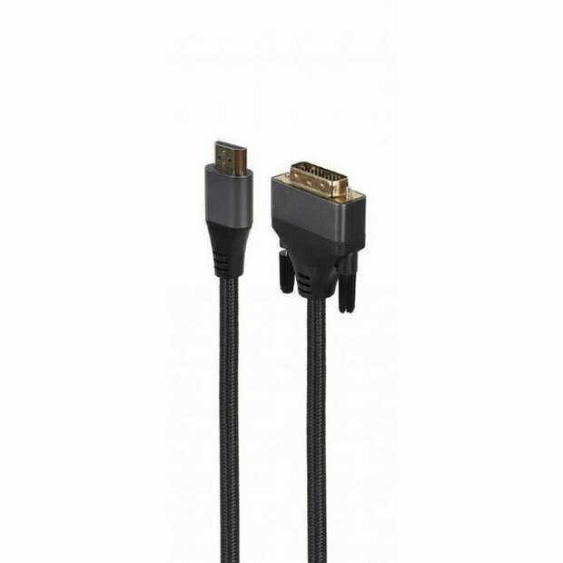 Kabel HDMI naar DVI GEMBIRD CC-HDMI-DVI-4K-6 (1,8 m) 4K Ultra HD 1