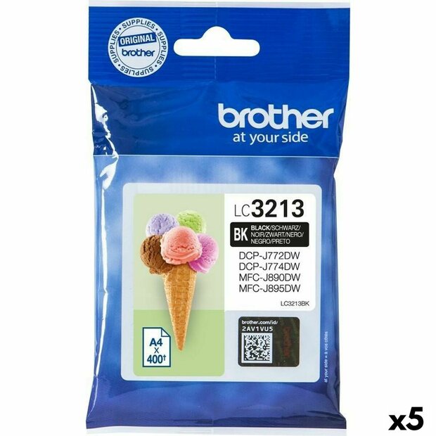 Originele inktcartridge Brother MFCJ890DW, MFCJ895DW Zwart (5 Stuks) 1