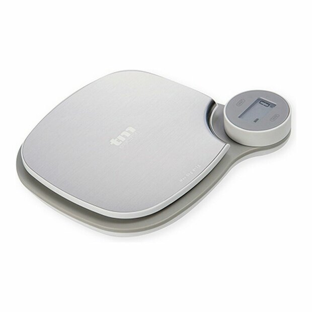 Keukenweegschaal TM Electron Grijs 5 kg (171 x 184 x 31,5 mm) 1