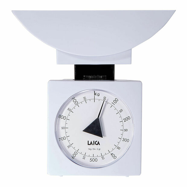 Keukenweegschaal LAICA KS711 Wit 1 kg 1