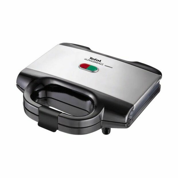 Tosti-ijzer Tefal SM1552 700W Roestvrij staal Zwart 700W 700 W 1