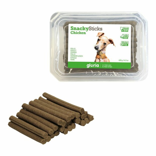 Hondensnoepjes Gloria Snackys Sticks Kip Sticks (800 g) (800 g) 1