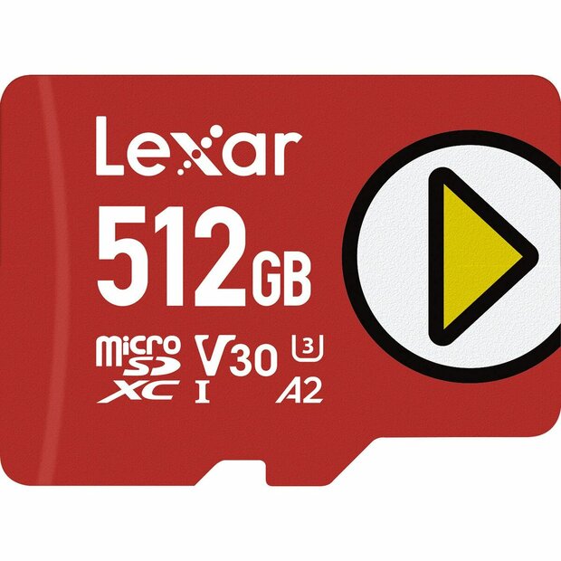 Micro SD kaart Lexar LMSPLAY512G-BNNNG 512 GB 1