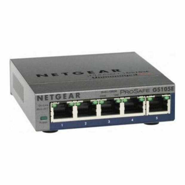 Desktop Switch Netgear GS105E-200PES        5P Gigabit RJ45 1