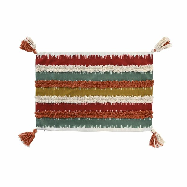 Kussenhoes DKD Home Decor 60 x 1 x 40 cm Strepen Multicolour 1